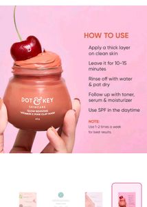 Dot &amp; Key Glow Reviving Vitamin C Pink Clay Mask