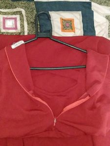 Red Sleeveless Dress
