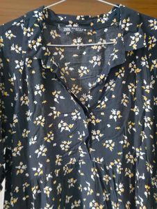Floral Print Midi Dress