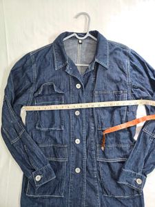 Denim Jacket with Pockets bust 36_38