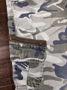 Camo Cargo Wide Leg Pants