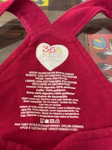 Adorable Red Girls Dress