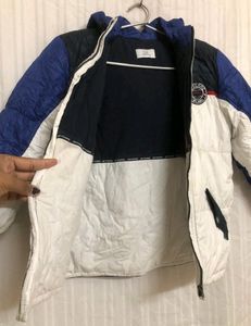 GE FERRE Blue &amp; White Jacket