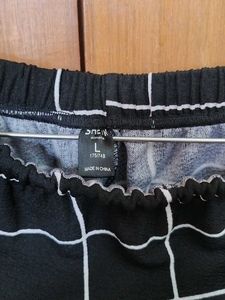 SKORT Black And White Chequered