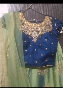 Teal Green Lenhga