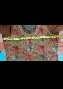 Embellished salwar suit set