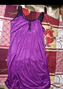 COMBO of Satin Nighty and Seamless Panties