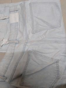 Ripped Wide Leg Jeans