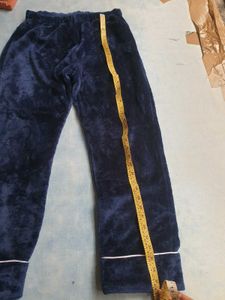 Woolen Warm Pajama Set