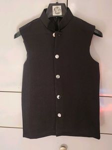 beautiful black sherwani for little champs