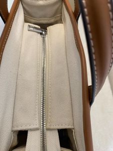 Zara Mini Canvas Tote Bag