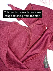 Burgundy Off-Shoulder Mini Dress