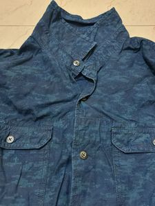 Stylish Blue Patterned Shirt