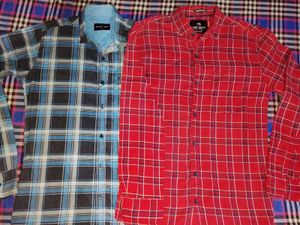 Red & Blue Shirt.