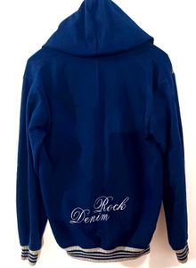 Navy Blue Hoodie Jacket For Women