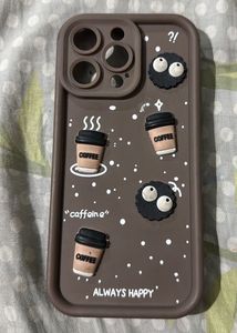 Cute Coffee I phone 15 pro max back case