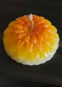 Floral Shaped Candle Pack Of 2