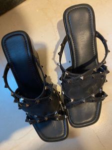 Y2k Date 💕Westside Studded Platform Heels
