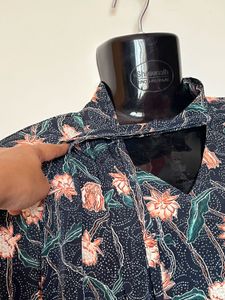 New Korean Floral Dress