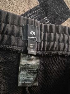 H&amp;M Comfy Black Lounge Shorts