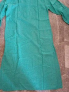 Men's Casual Green Kurta