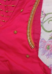 Pink Readymade Blouse
