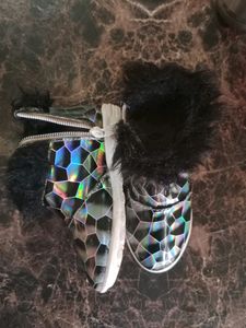 Girl Black Shoes For 2 To 3 Years Girls