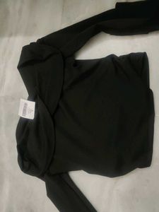 Black Off Shoulder Top
