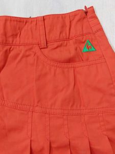 Orange Golf Skirt