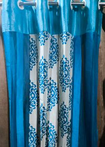 Stylish Blue Curtains(new)