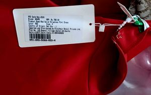 Bandeau Strapless Mini Dress