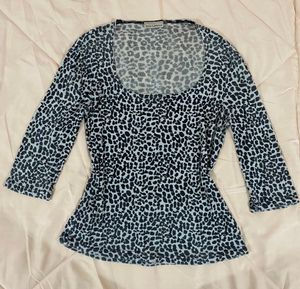 Animal Print Top
