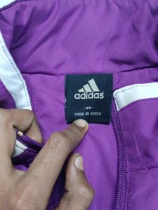Adidas Purple Track Jacket