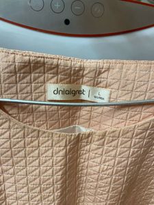 Imported Fabric Peach Dress