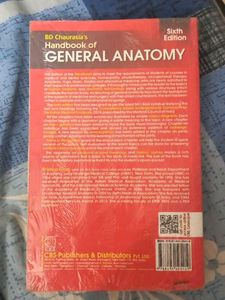 BD Chaurasia&#39;s Handbook Of General Anatomy (6th Ed