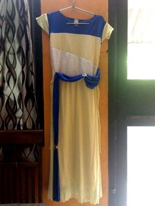 Color Block Maxi Dress