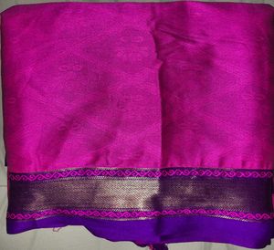 Hot Pink Silk Fabric
