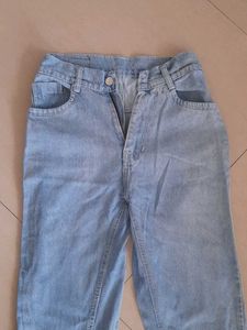 Light Wash Denim Jeans