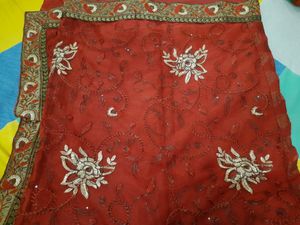 Red Saree