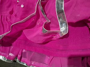 Frilled Lehenga Choli (3-4years)