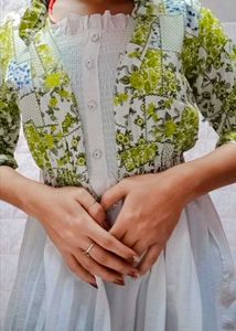Floral Print Dress &amp; Jacket Set