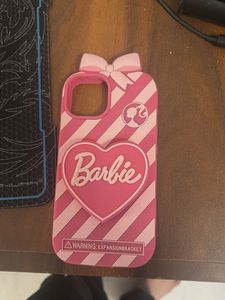 barbie case with pop socket iphone13/14