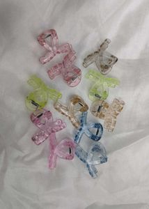 Hair Clips - Colorful Set of 6 pcs