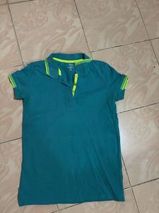 Stylish Green Polo T-Shirt