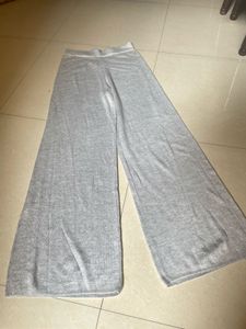 Mango imported flared Comfy Grey Sweatpants