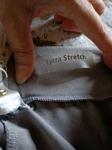 Silver Lycra Leggings