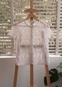 United colors of benetton lace top