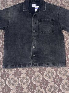 Boys Washed Denim Shirt