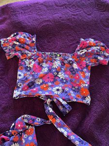 Floral Crop Top