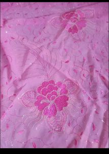 Sequence Work Georgette Saree